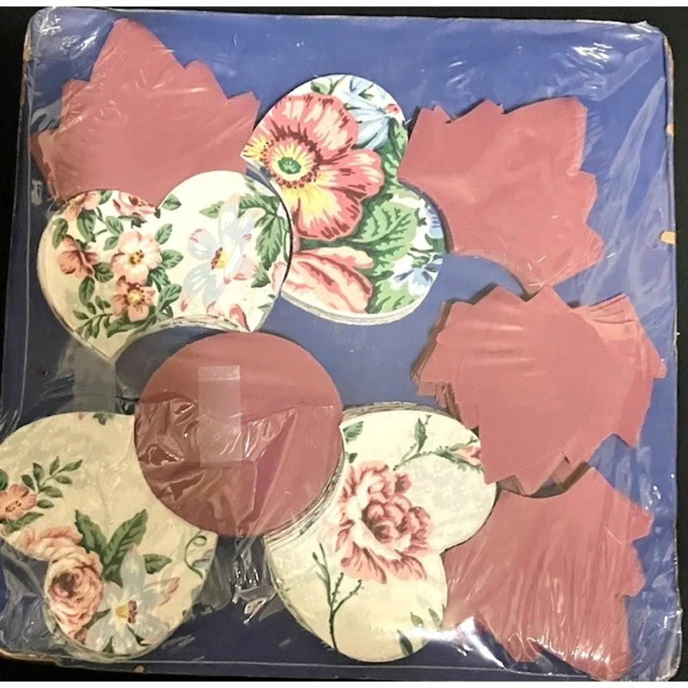 Granny's Quilting Shapes Kit Lancaster Rose style #2250 Pre Cut Dusty Rose/Mauve